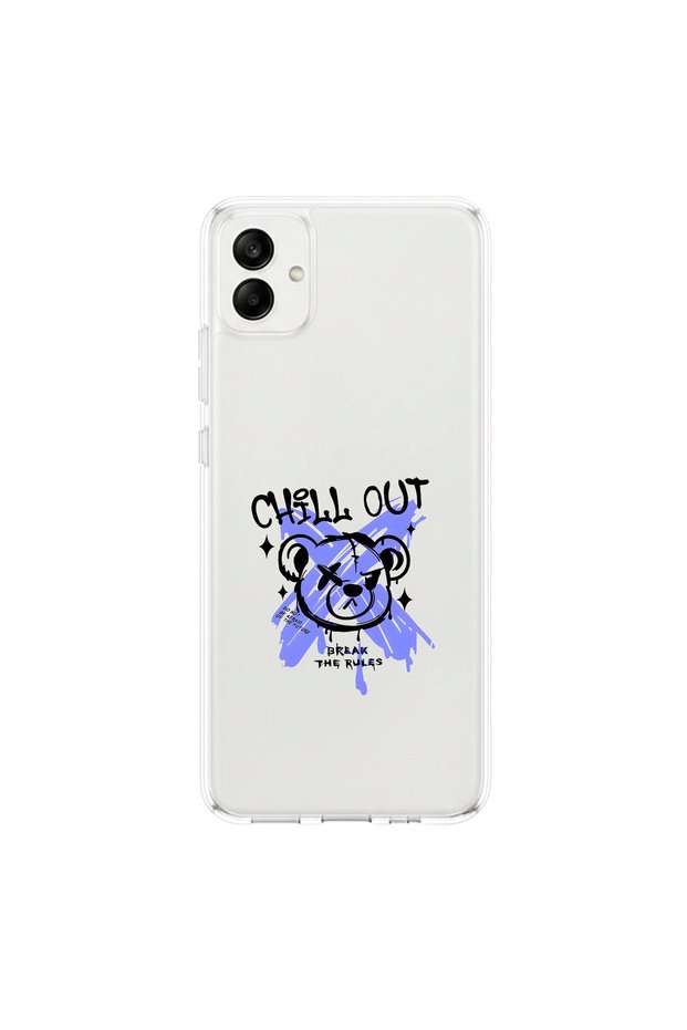 Samsung Galaxy A04 Compatible Graffiti 8 Design Transparent Case