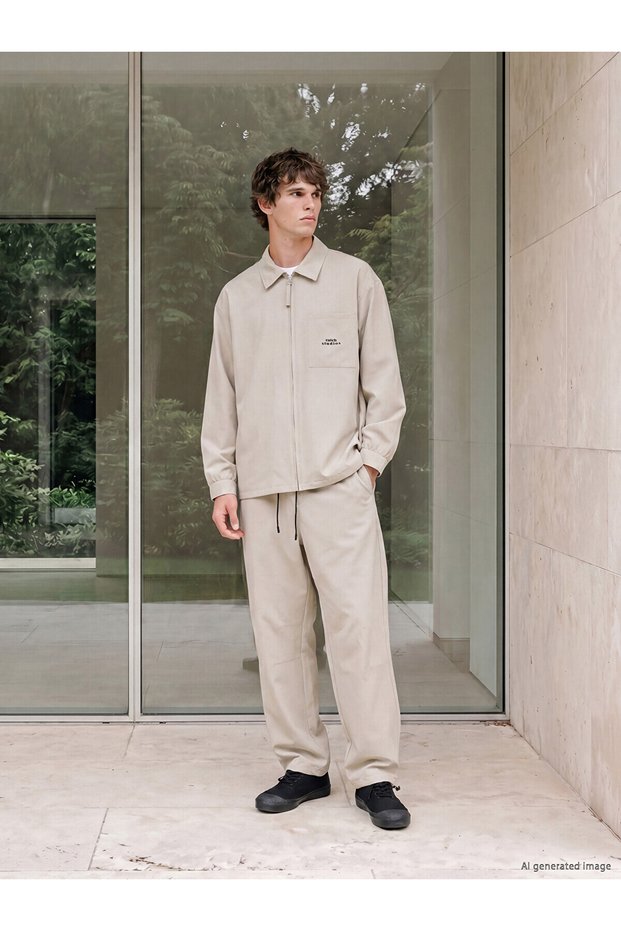 Vizyon New Season Loose Fit Men's Trousers
