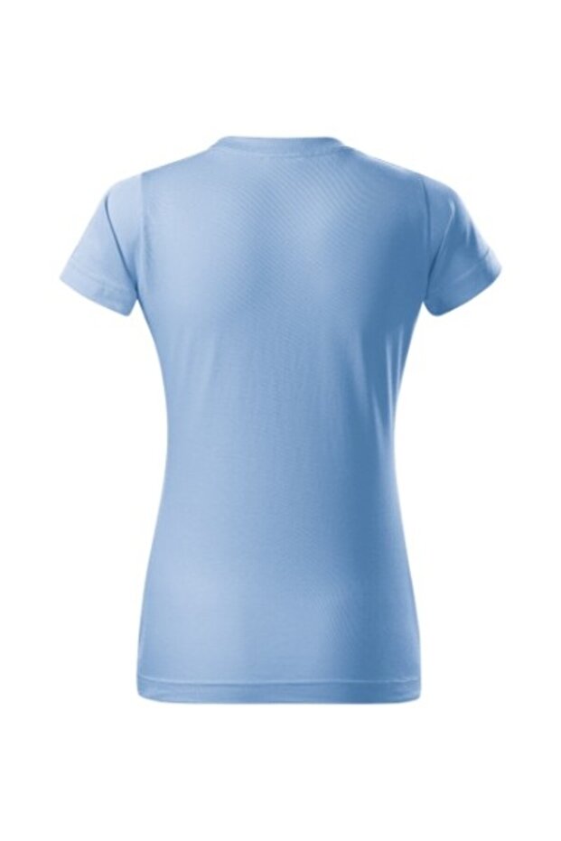 Tricou damă, Basic 134, albastru XL - 3