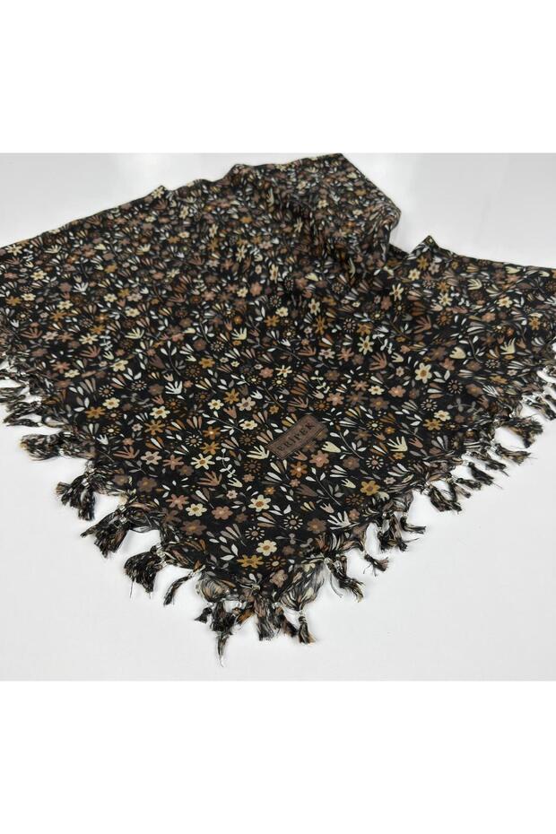 Disassembly Beaded Cheesecloth 06569 100 X 100 Black, Tan-01