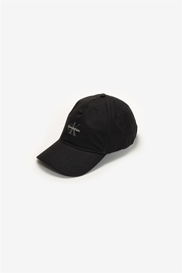 Monologo Printed Bas Erkek Baseball Şapka Siyah - 2