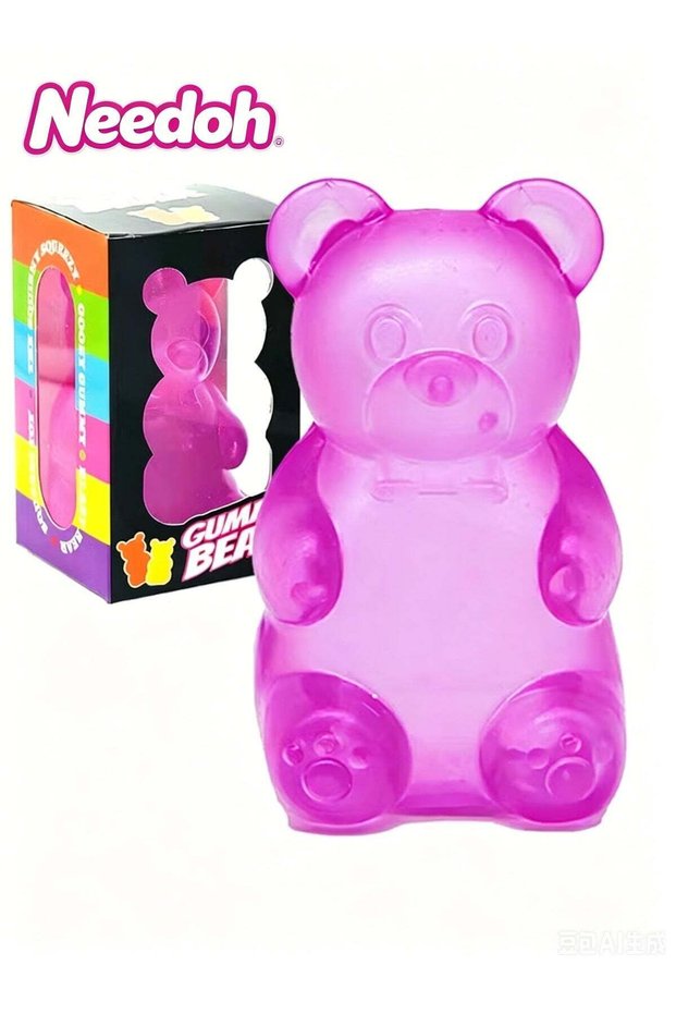 Squishy Gummy Bear Sensory Fidget Toy Squeeze