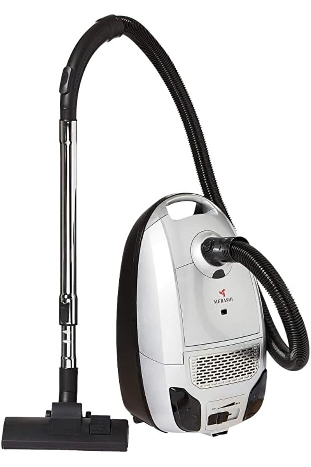 Bagged Vacuum Cleaner - Gray, with Automatic Cord Rewind and Stepless Speed Control(ME-VC2001 4.5L)(2200W)