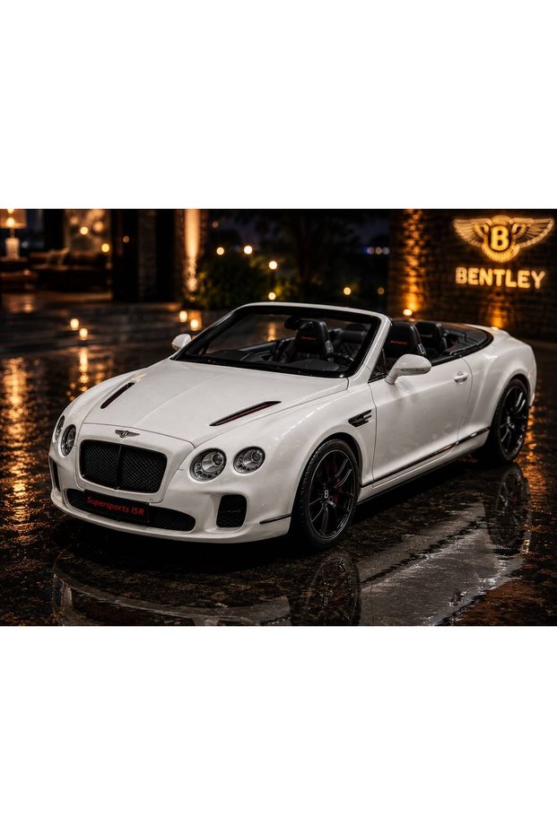 Bentley Continental Supersports Convertible Isr Diecast Model Car Open-Top Bentley Car