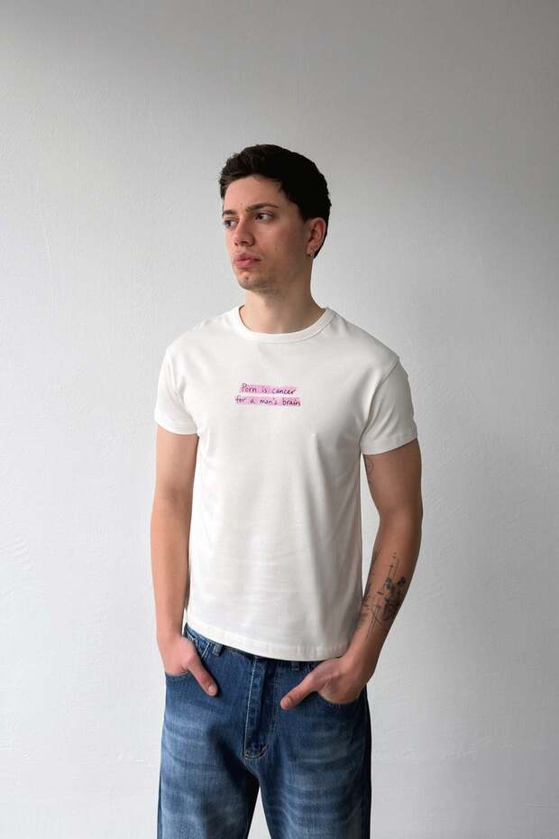 For a Man Printed T-Shirt