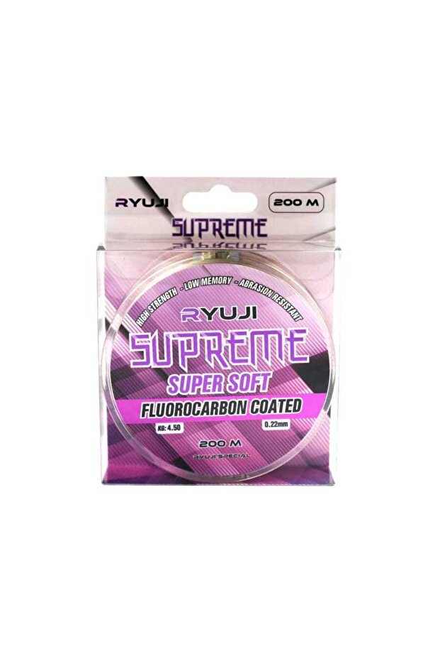 Supreme 200m Green Fishing Line 0.22 mm