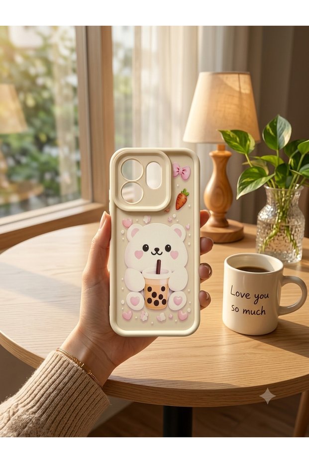 Infinix Smart 9 Compatible Premium Phone Case with Patterned Camera Protection
