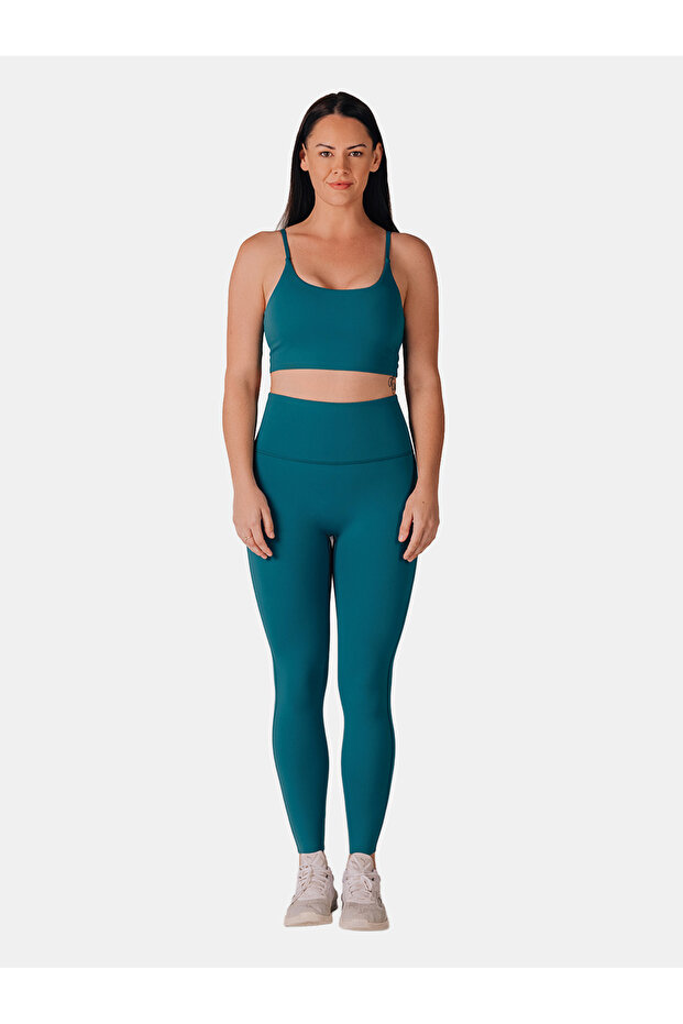 Core Leggings- Lake Green