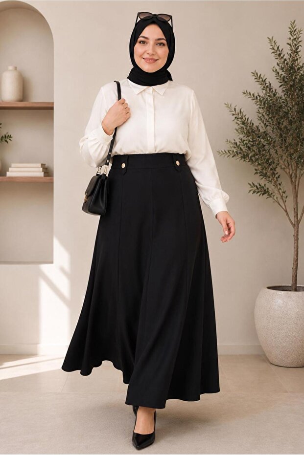 تنورة واسعة الحجم 60690