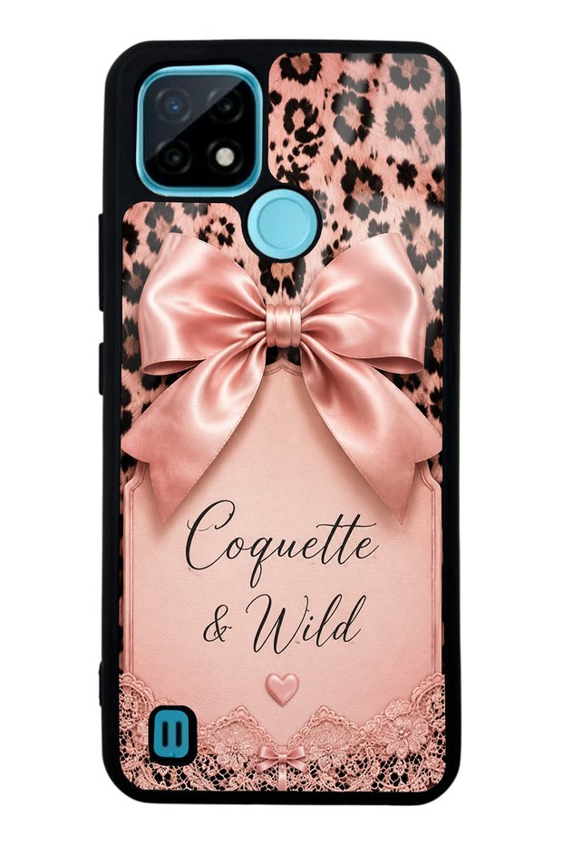 Realme C21 Coquette Wild Bow Design Glossy Phone Case