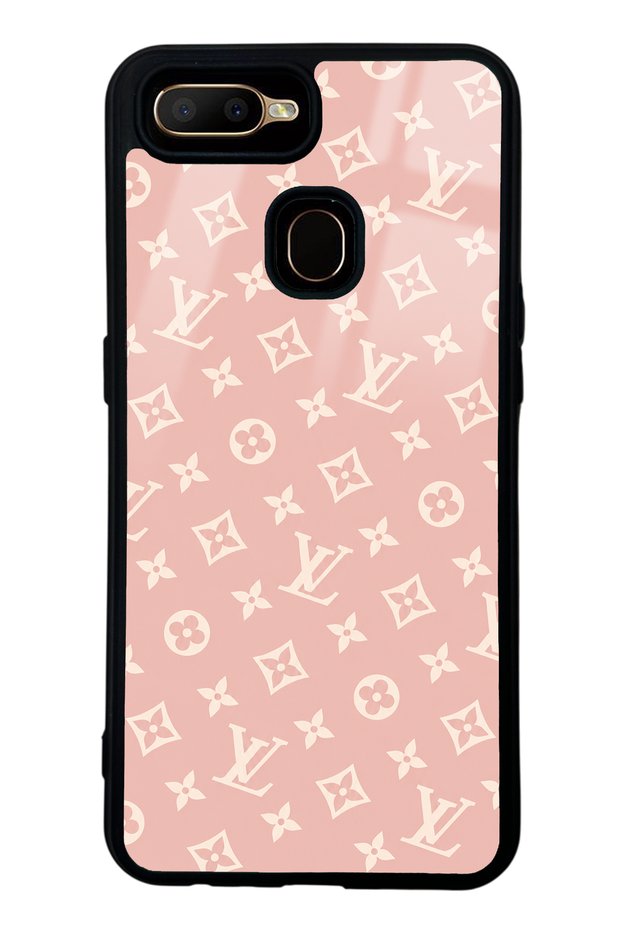 Oppo A5S Pink Lv Design Glossy Phone Case