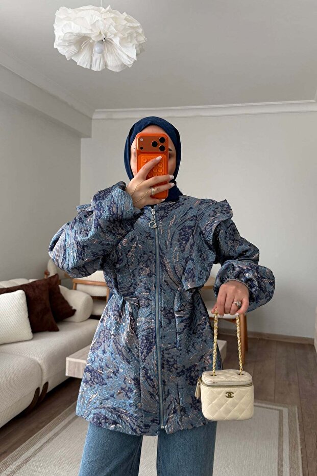 سترة - لون إنديجو