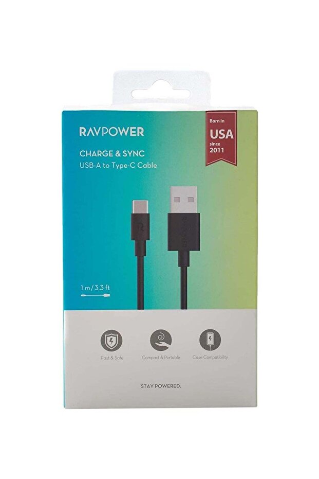 كابل شحن ومزامنة بيانات من USB إلى Type-C