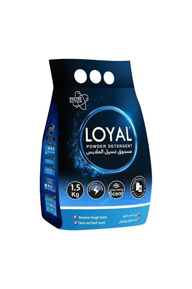 Powder Detergent with Long-Lasting Scent and Enzyme Action- 1.5Kg