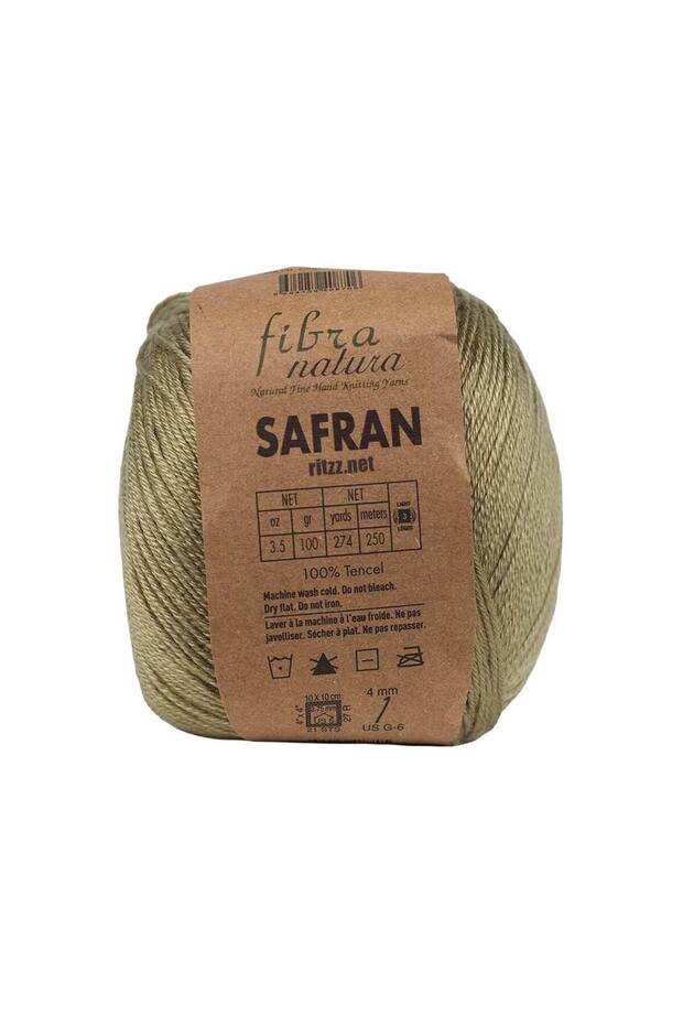 Safran 25-07 Oil Green Tencel Wool