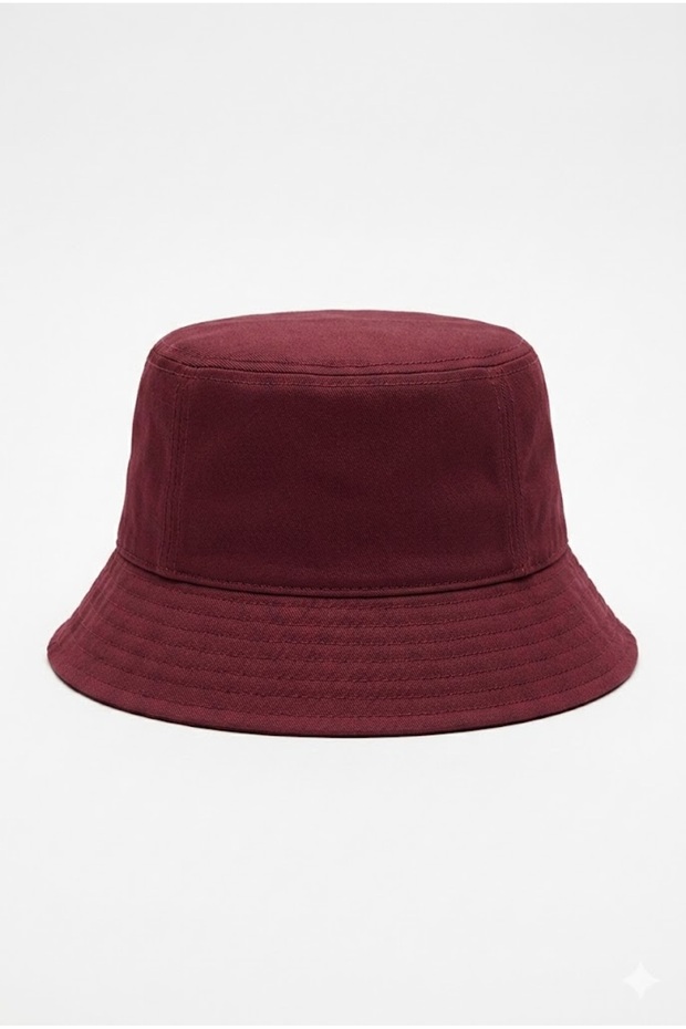 Burgundy Bucket Hat Fisherman Hat Bucket Hat