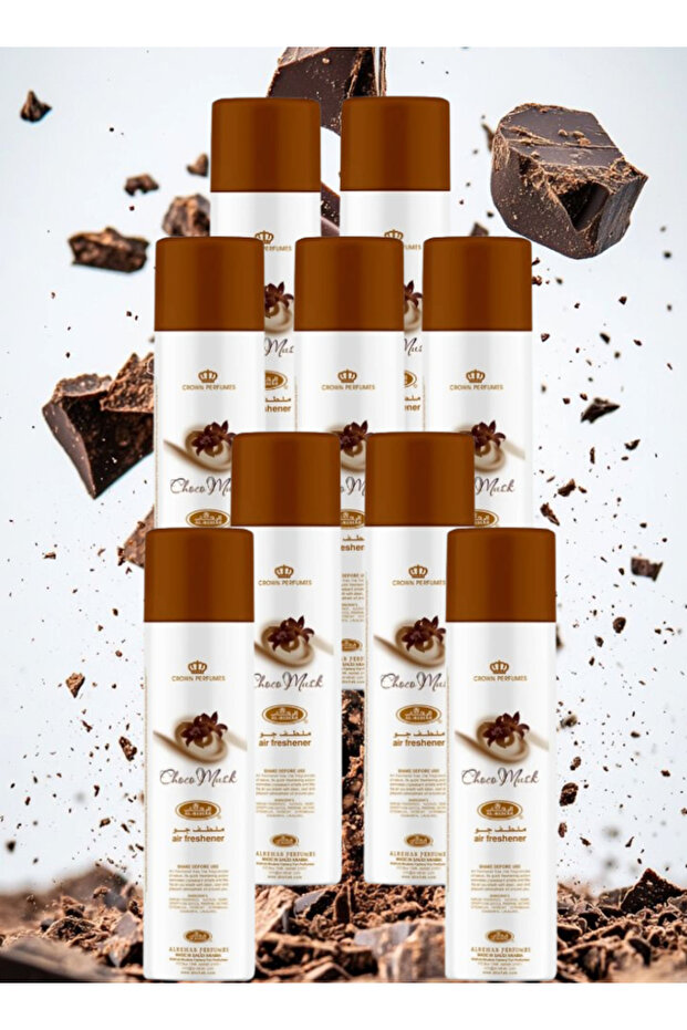 9 قطع من معطر الهواء شوكو مسك 300 مل