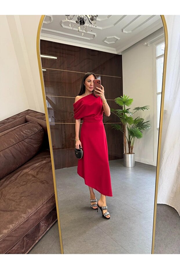 Boat Neck Dress