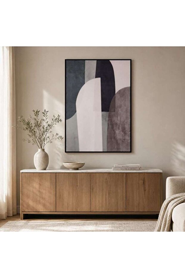 Delulu Framed Wall Art 60x80cm - Green