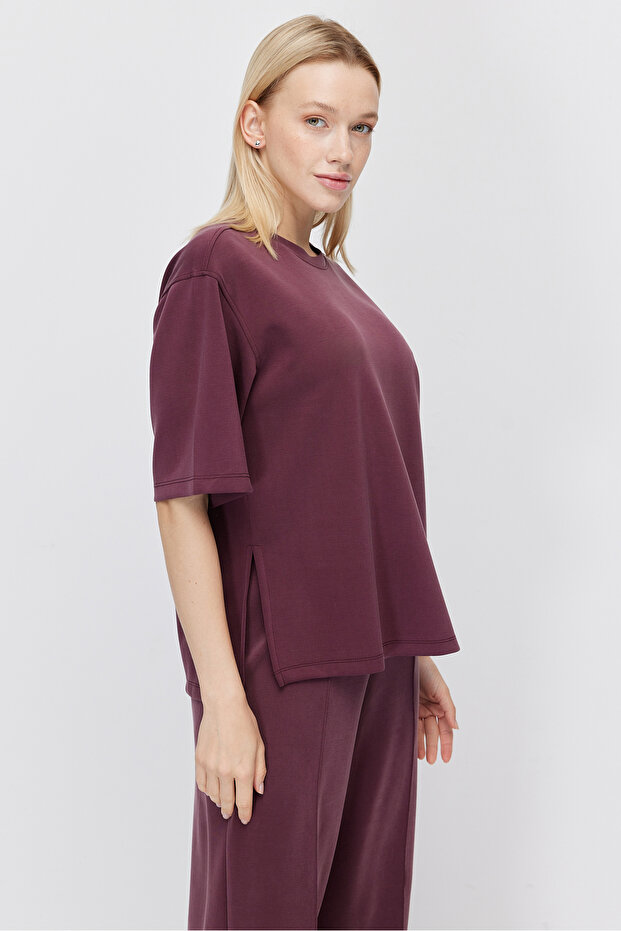 Γυναικείο μπλουζάκι Basic Crew Neck - 4