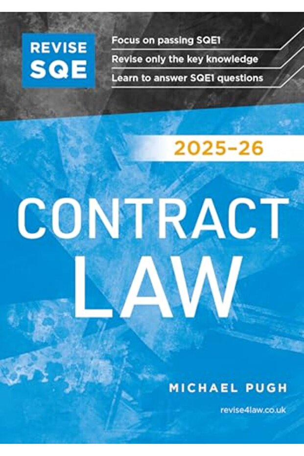 Revise SQE Contract Law 2025/26: SQE1 Revision Guide