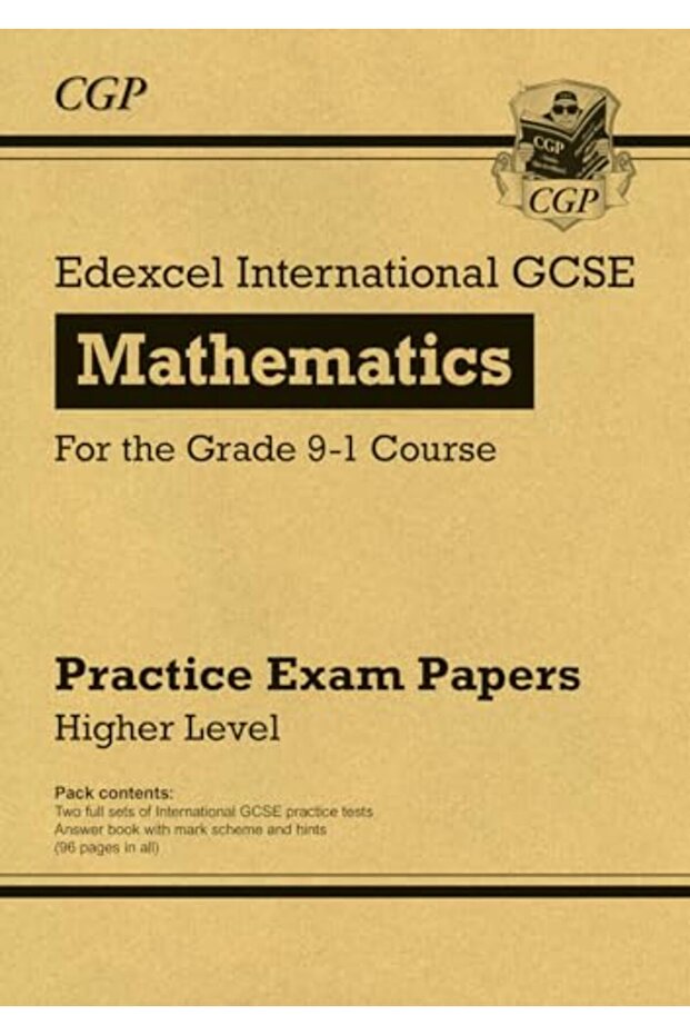 أوراق تدريب جديدة لامتحان GCSE الدولي في الرياضيات من Edexcel: المستوى المتقدم - لدورة الصف التاسع-1