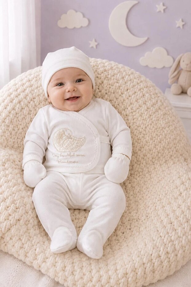 Baby Hospital Release 100% Cotton 2-Piece Boy/Girl Set