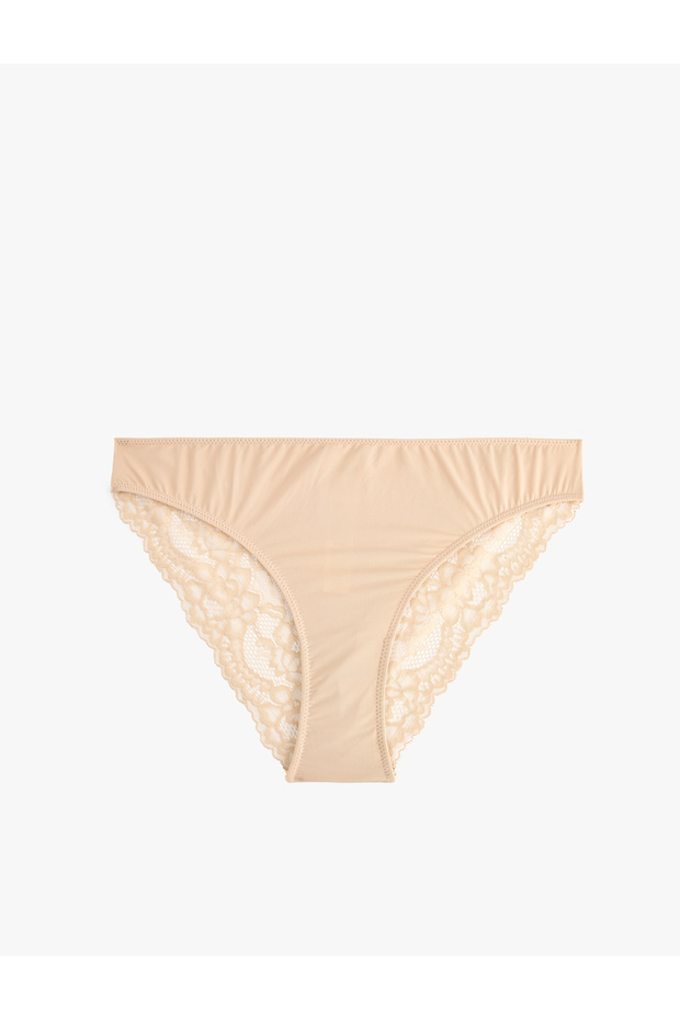 Brazillian Panties with Lace Back