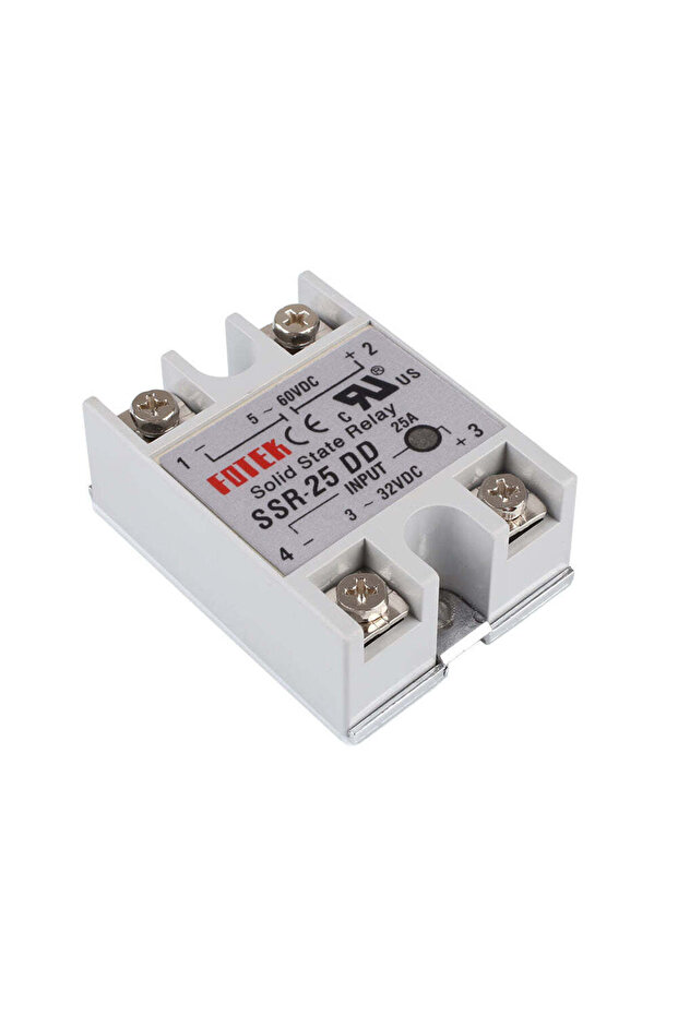 4E1 SSR-25DD Single Phase Solid State Module Relay 25A DC 5-60V