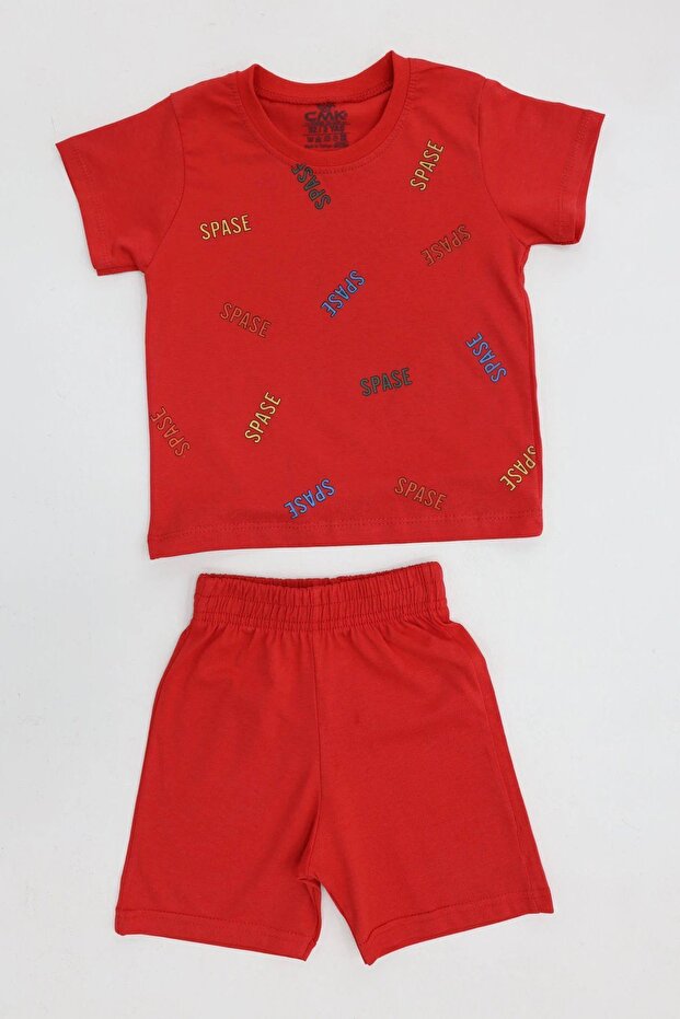 2-5 Years Old Printed Boys' Suit Red - 88015.1867.