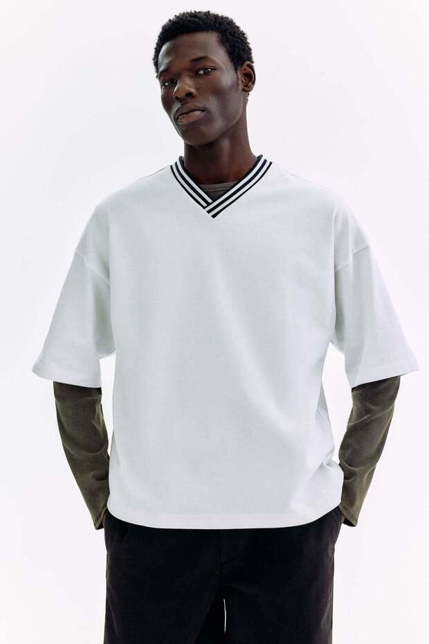 Oversized Fit Cotton T-shirt