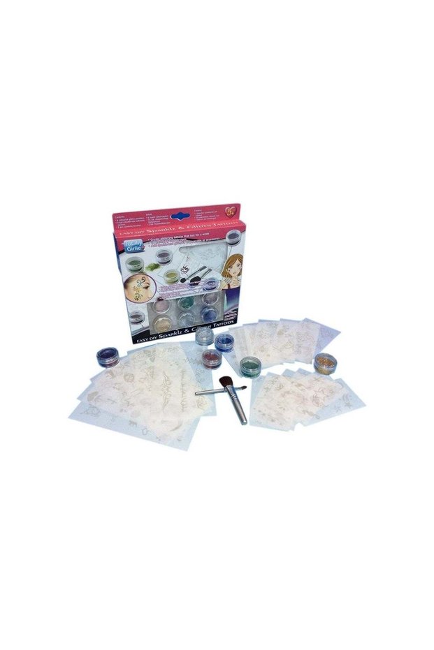 - Easy Sparklz & Glitter Tattoos Diy Crafts Kit