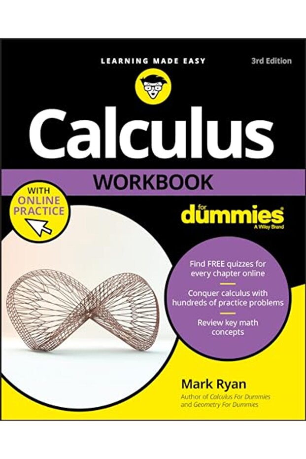 Calculus Workbook For Dummies With Online Practice