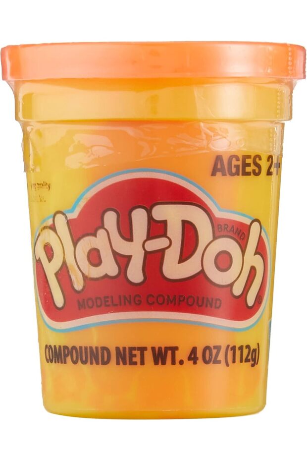 Play-Doh Single Can Dough, Orange 113 g
