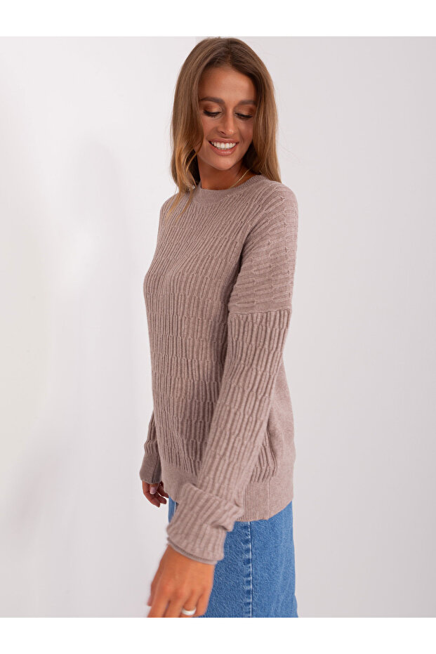 Pulover Dama Bej - 6