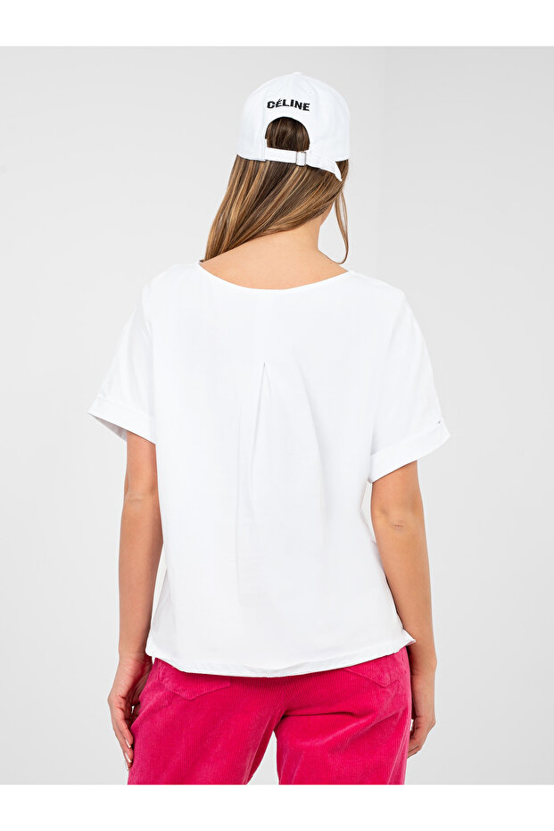 Bluza Dama Alb - 5