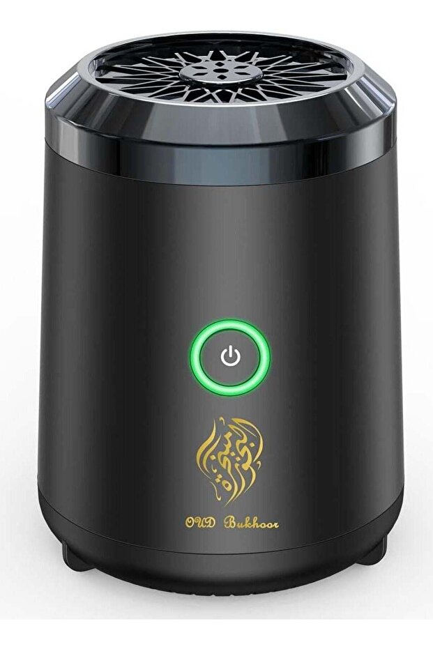 Mini Electric Incense Burner Portable USB Rechargeable Arab Bakhoor Muslim Aroma Diffuser Incense Holder for Car and Home Office(Black)