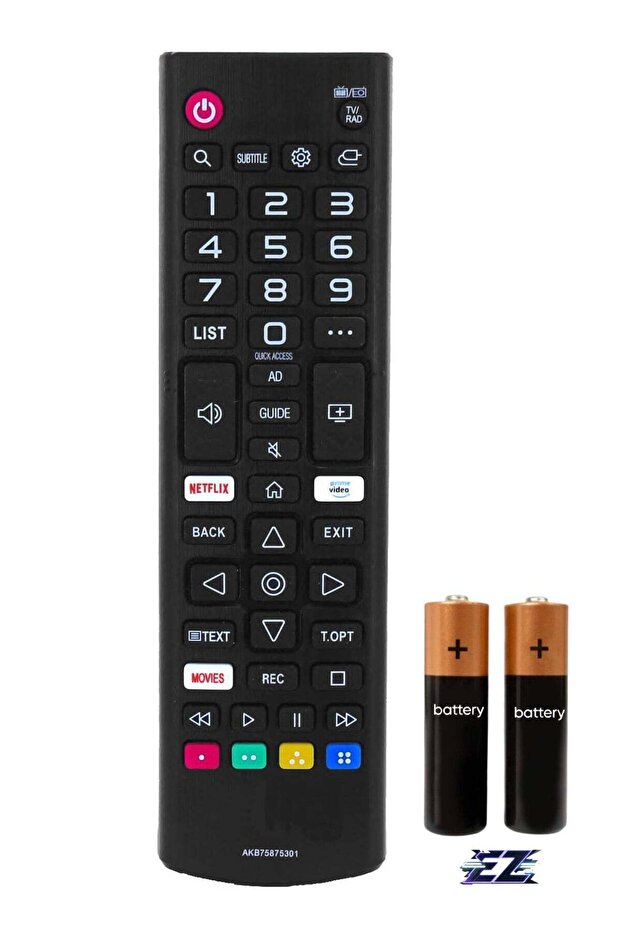 Replacement Remote Control Compatible with LG AKB75675301 2018 2019 LED Smart TVs with battery