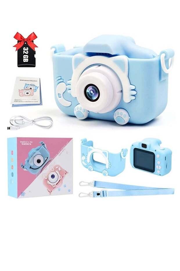 Kids Toy Digital Camera, 2021 Upgrade 1080P Dual Camera 2.0 Inches Screen 20MP HD Video Camcorder