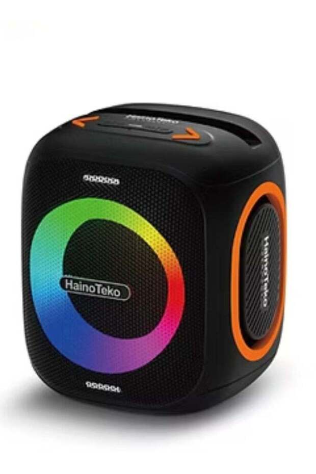 TB-3 Mini Portable Wireless Bluetooth Speaker with HiFi Sound, RGB Lighting, Button Control, Black