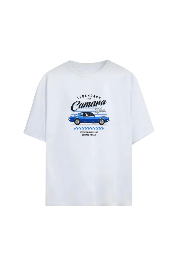 Retro Old Car Design Unisex Premium Cotton T-Shirt | Specially Designed High-Quality Printed T-Shirt
