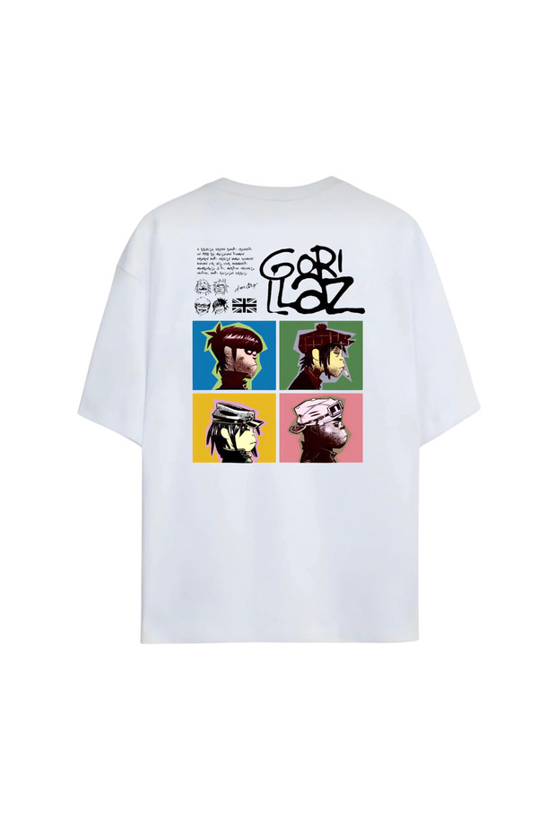 Gorillaz Design Premium Unisex Cotton T-Shirt | Specially Designed High-Quality Printed T-Shirt