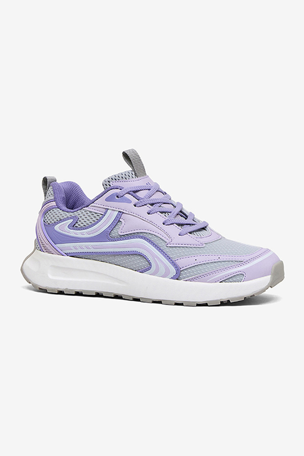 Women Chrono Nitrofly Cushion Lace-Up Sneakers-Grey