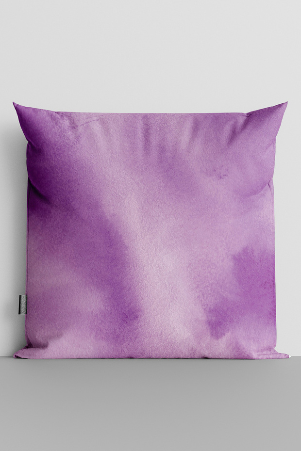 Watercolor Themed Double Sided Digital Printed Throw Pillow Cover - 2982