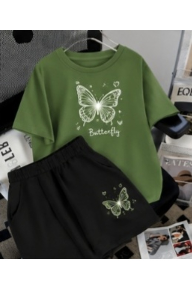 Unisex Oversize Shorts Set Short Sleeve T-Shirt Comfortable Fit Summer Casual Sports