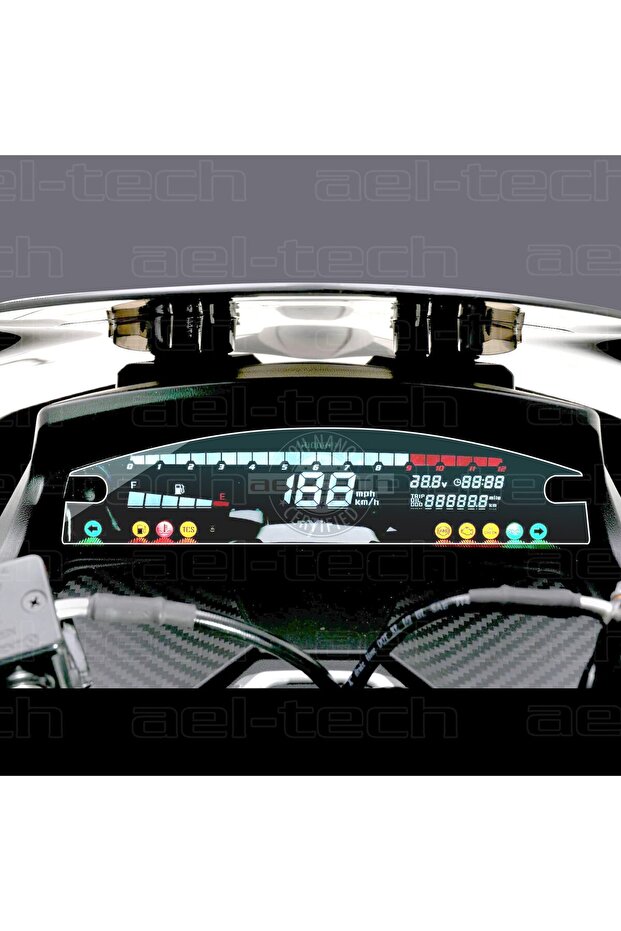 واقي شاشة نانو 9H متوافق مع Sym Jet x 125