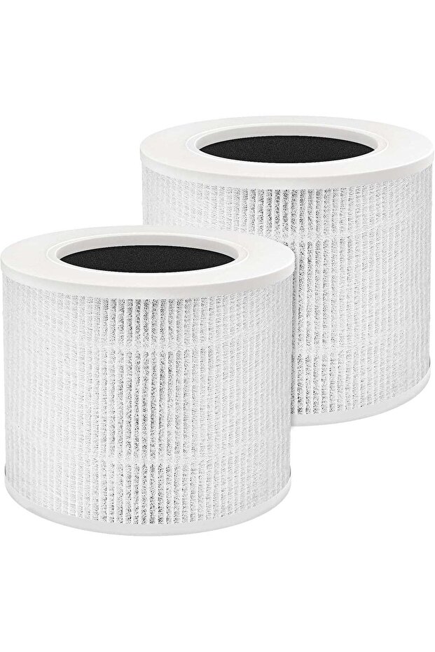 Core Mini Air Purifier Replacement Filter, 3-in-1, High-Efficiency Activated Carbon, Core Mini-RF, 2 Pack, White