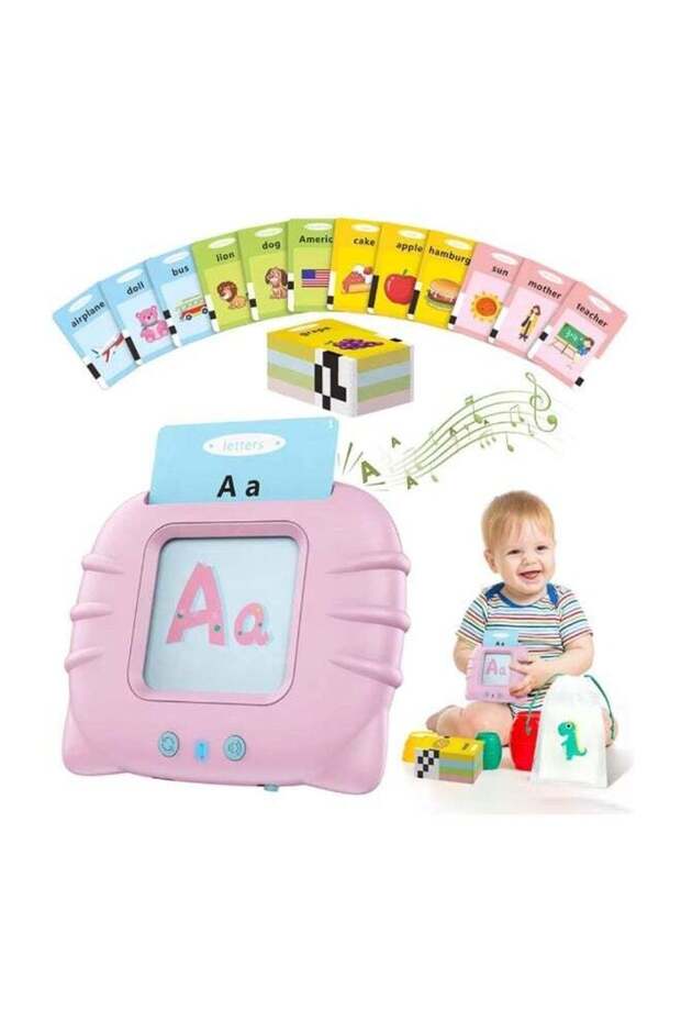 Bilingual Arabic & English Talking Flash Cards – 112 Double-Sided Cards (224 Words) Across 15 Categories