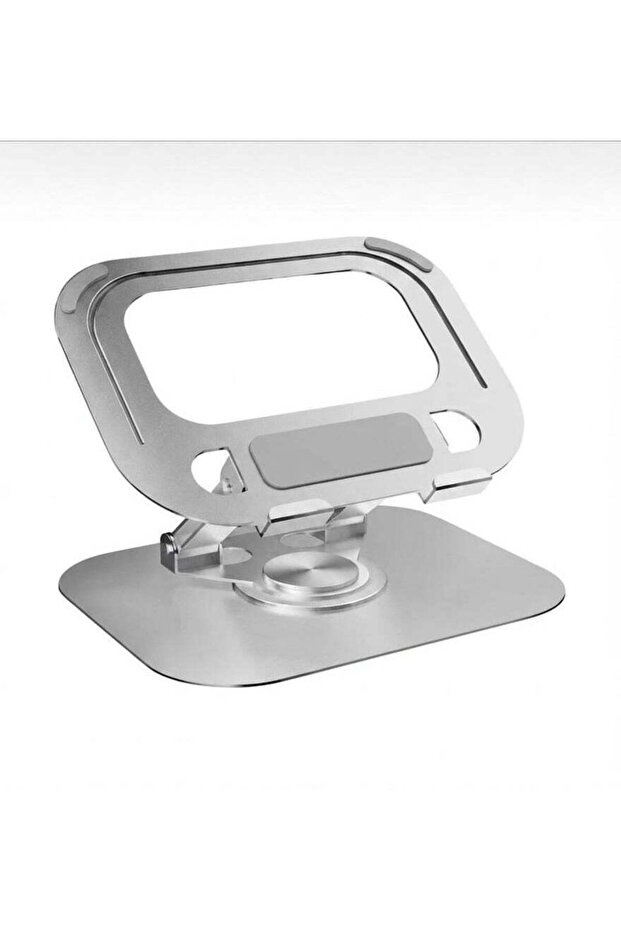 360° Rotating Tablet Stand Metal Alloy Adjustable Height Ergonomic Foldable Holder