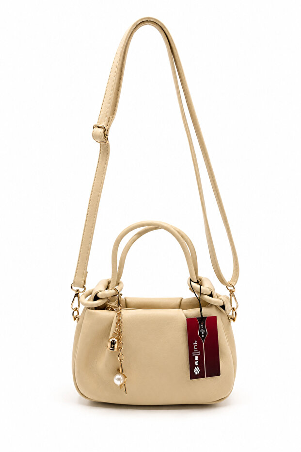 Bellina Rose Yellow Women's Hand and Shoulder Bag